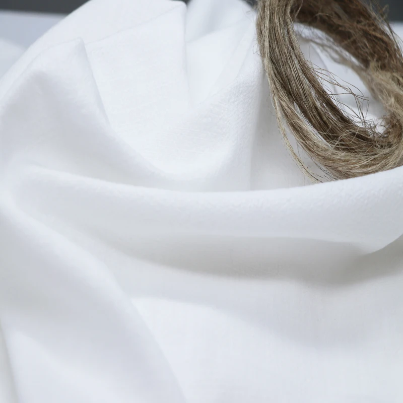 Natural fiber High Quality linen cotton fabric