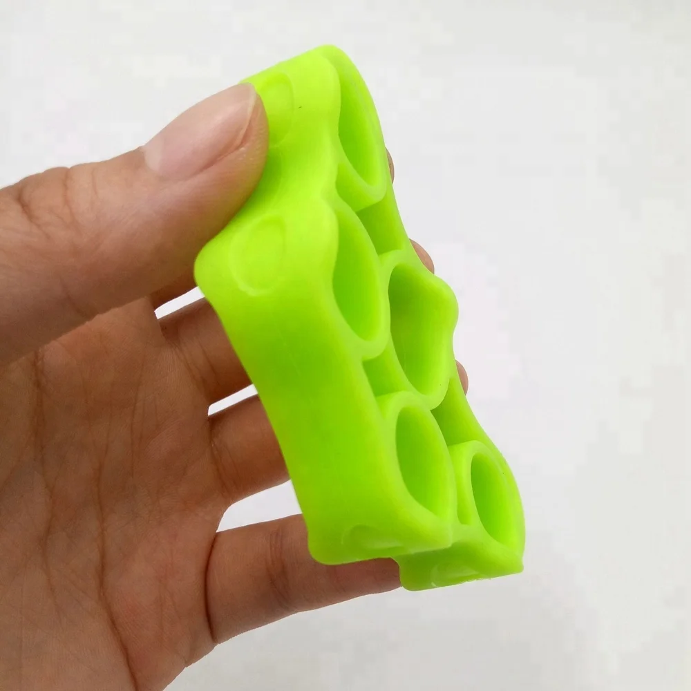 Color Customized Silicone Rehabilitation Training  Silicone Finger Stretcher