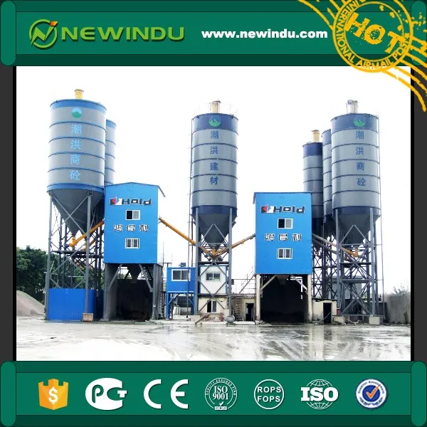 Zoomlion 45 m3/h dry ready mix concrete batching plant HZN45 for sale