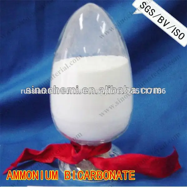 
использует бикарбоната аммония 