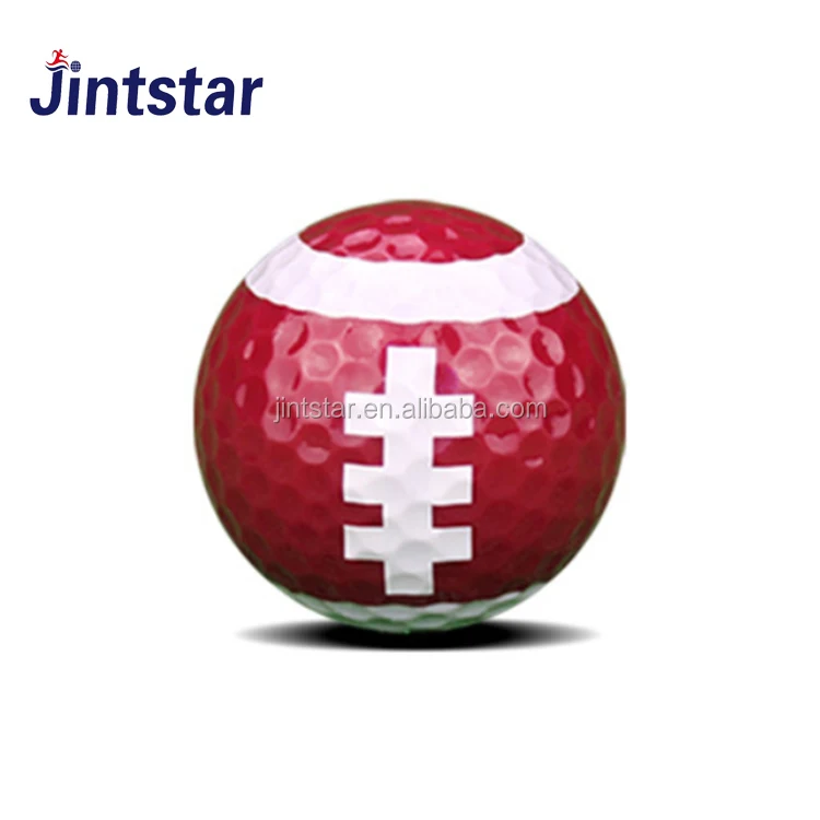 Sports theme novelty design Golf Ball soccer golf ball sports pattern golf balls