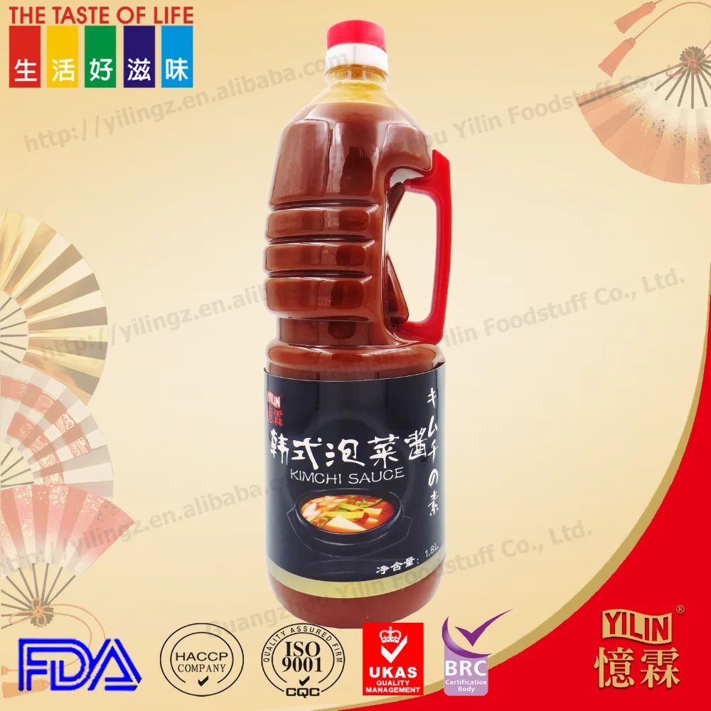 Хорошая цена 1.8L производственной линии вкусный корейский Кимчи соусе с обслуживание Oem
