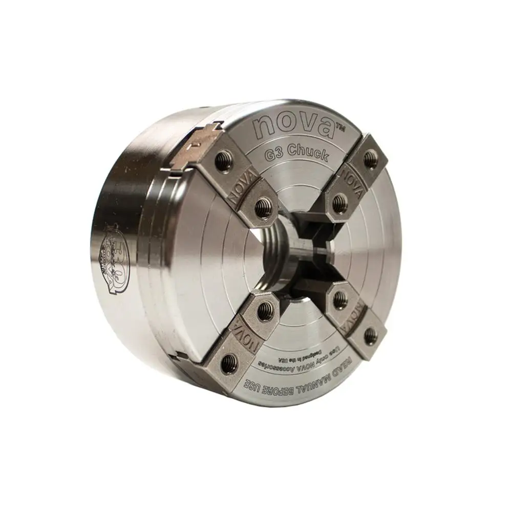 NOVA G3 WOOD LATHE TURNING CHUCK 1INCH x 8TPI REVERSIBLE (SKU 48232 )