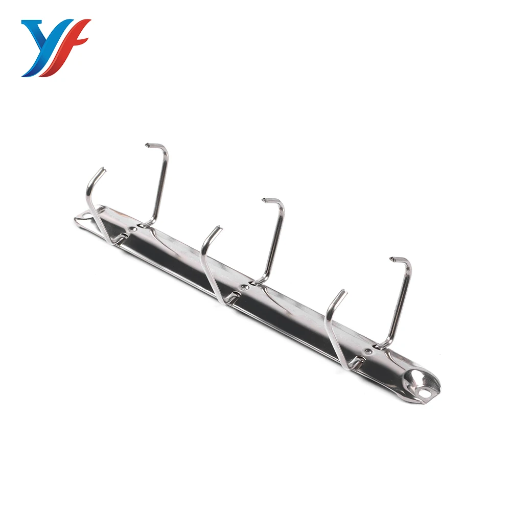 Good product 3 ring mechanism lever metal clipboard clips for file