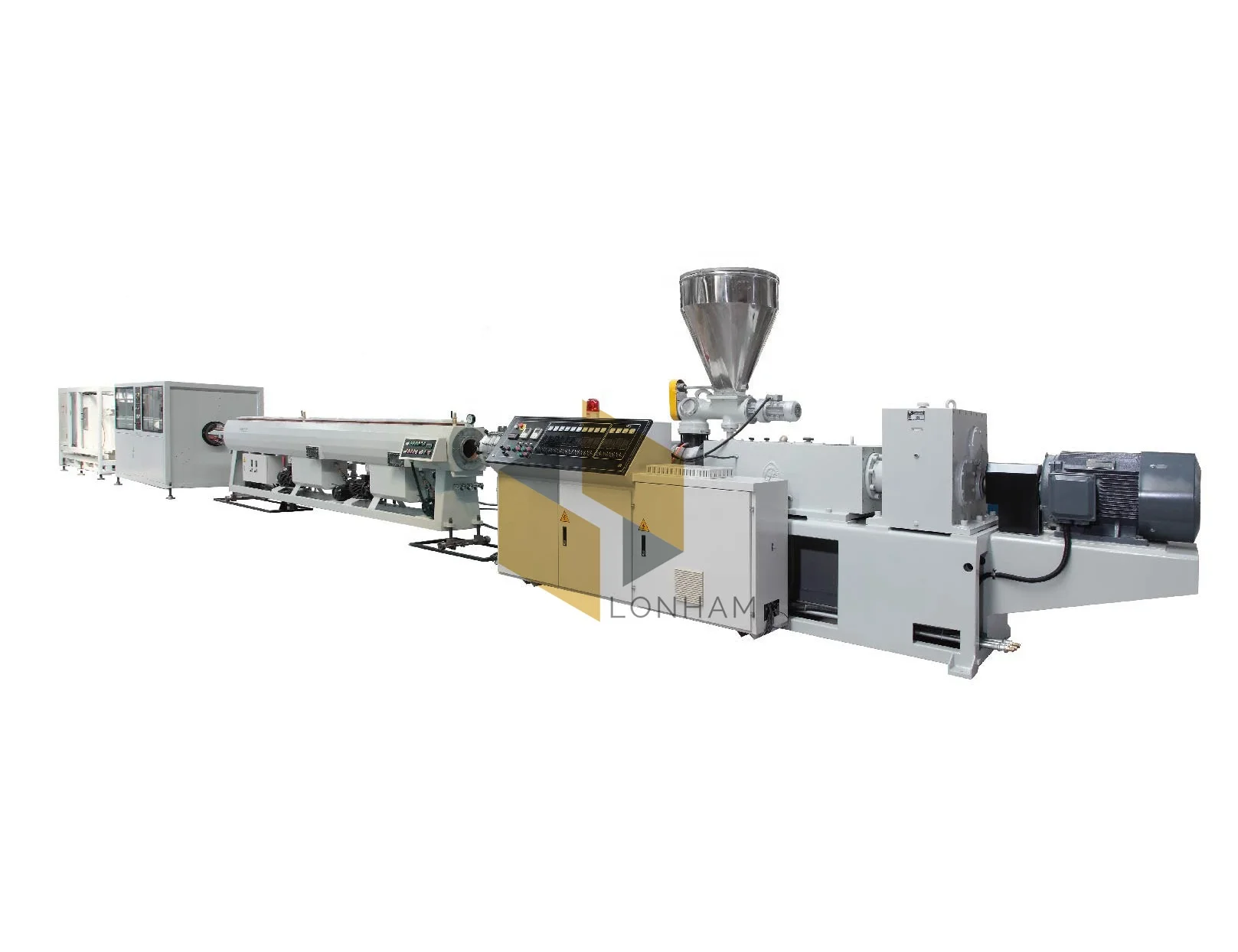 Экструзионная линия из ПВХ труб