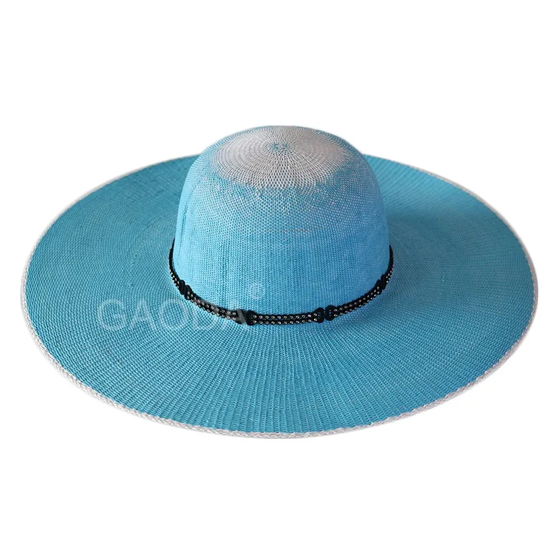 Женские солнцезащитные шляпы с большими полями