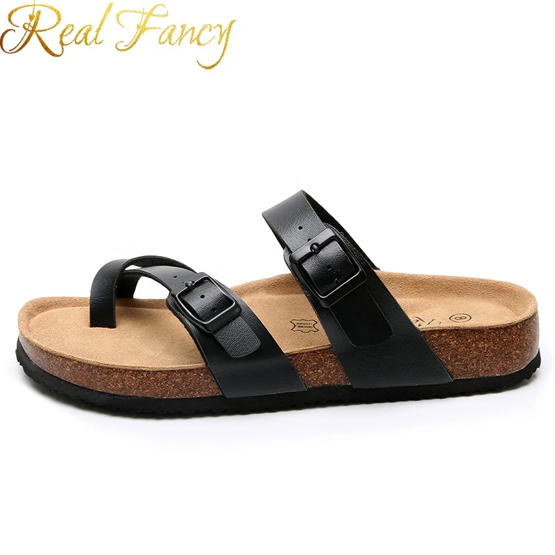 Мужские Тапочки нового дизайна на заказ, сдвижные сандалии из искусственной кожи на ремешке, сандалии с подошвой Eva для мужчин