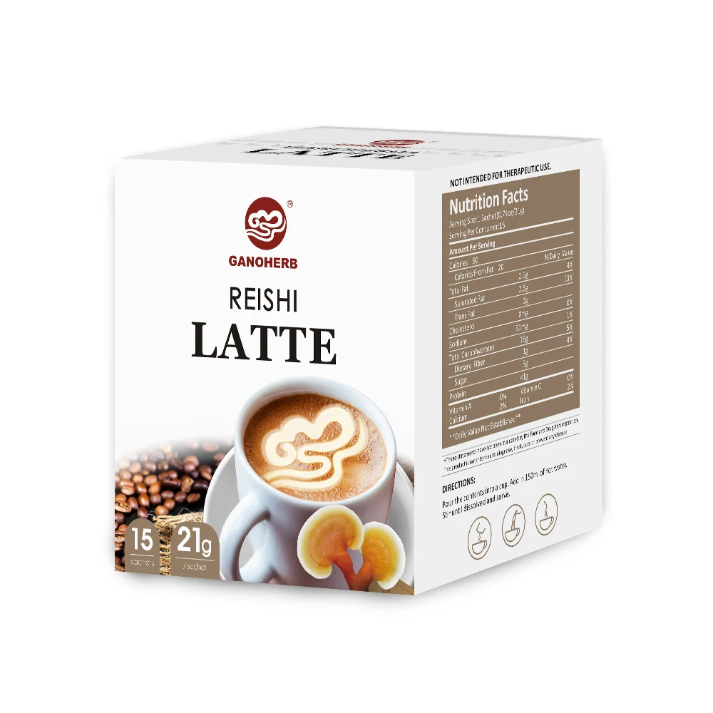  Опт Ganoderma Lingzhi 3 в 1 смесь порошка для мгновенного