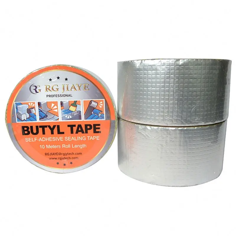 Самоклеящаяся Бутилкаучуковая лента из алюминиевой фольги