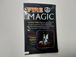 Magical Flames  Creates Vibrant Colorful Flames  Wood Burning Fires Colored Flames for Wood Burning Fires