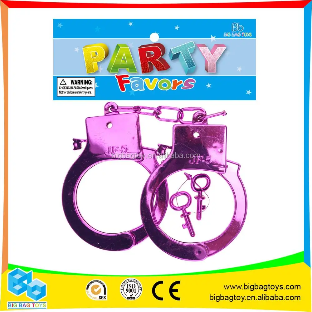 high quality plastic wholesale cheap handcuffs police toys for kids