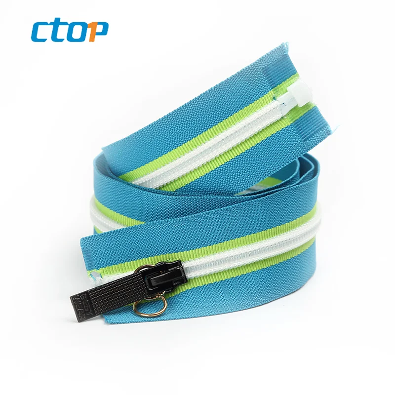 wholesale high quality low price fancy popular coil waterproof zipper for handbags custom zipper nylon zipper