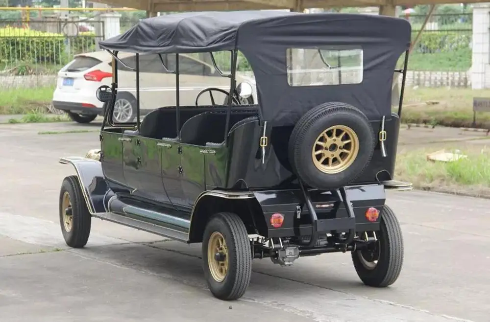 8 seat classic vintage golf cart antique automobile