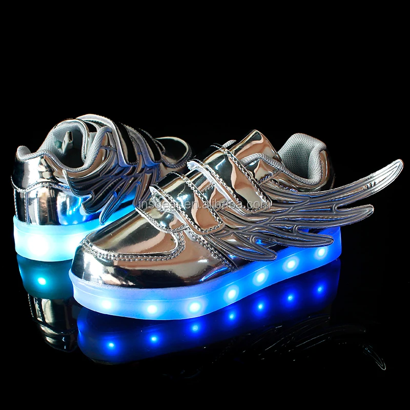Wings Light Up Luminous Kids Sneaker Shoes