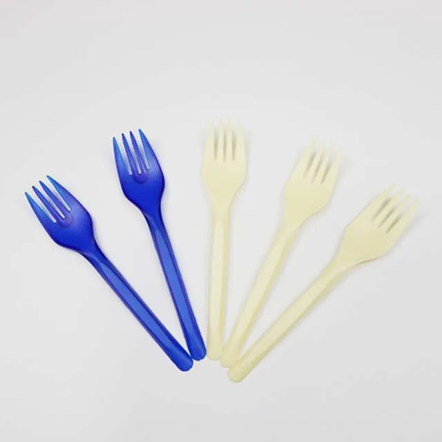 Eco-Friendly ps disposable fruit plastic fork