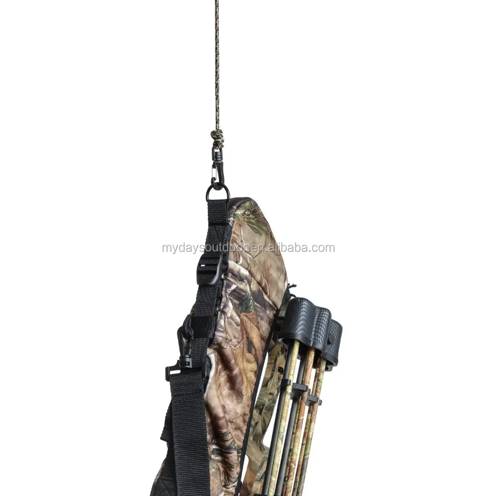 Hunting archery bow and arrow shooting back shoulder carrying bow bag