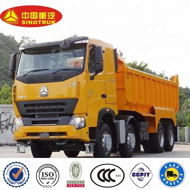 China Sinotruk HOWO A7 60 ton 8x4 DumpTruck Tipper for sale