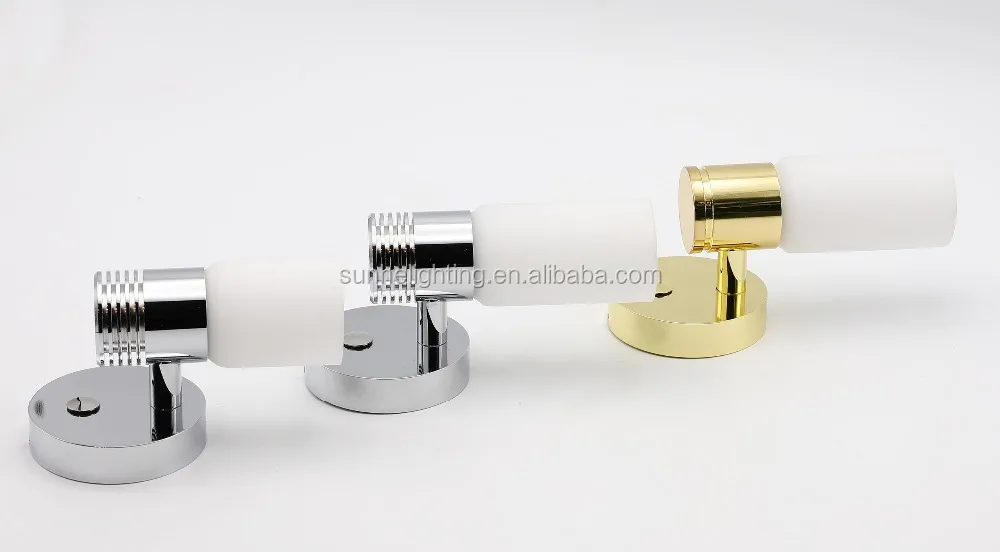 3 Вт белого нефрита стекло абажур Spotlight для лодки RV свет бар motorhome Интерьер Свет