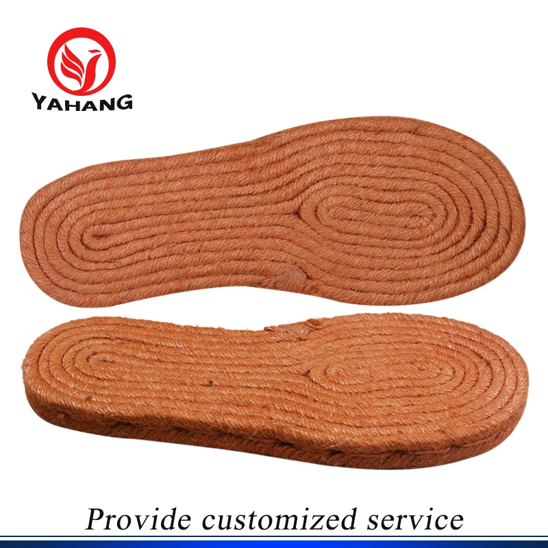 Any Color Jute Shoe Soft Espadrille Shoe Sole for Casual Shoe Making