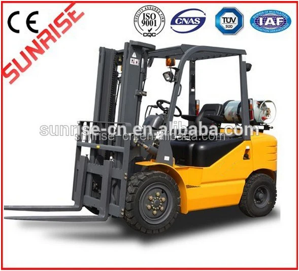 Низкая цена 1 Т-5 Т Дизель LPG CNG Вилочный Погрузчик