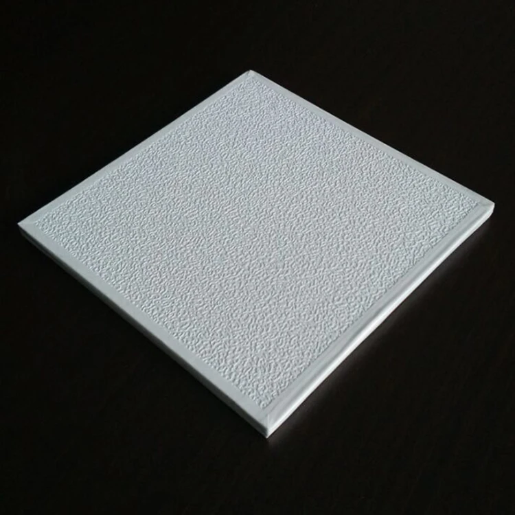 China 600x600 Different Types Of Modern Design Water-proof Waterproof Color PVC Gypsum Ceiling Board