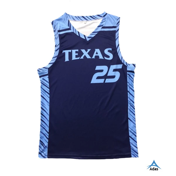Custom Design Sublimated Basketball Jersey, Home And Away Basketball Jersey Polyester Embroidery Customized