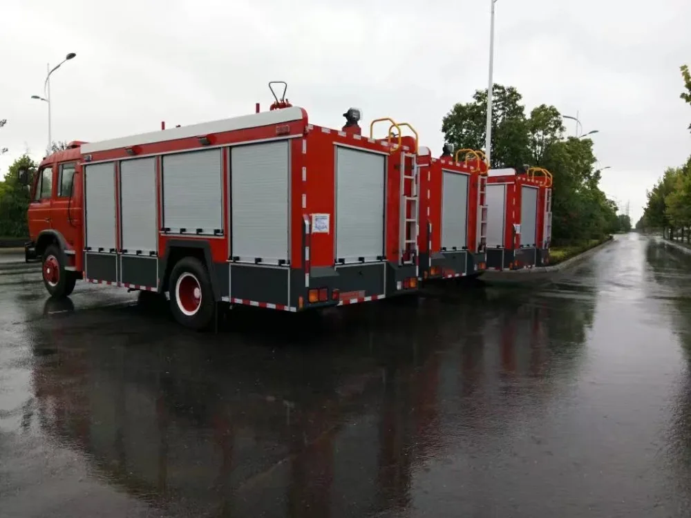 Dongfeng 4*2 fire fighting truck price, firetruck