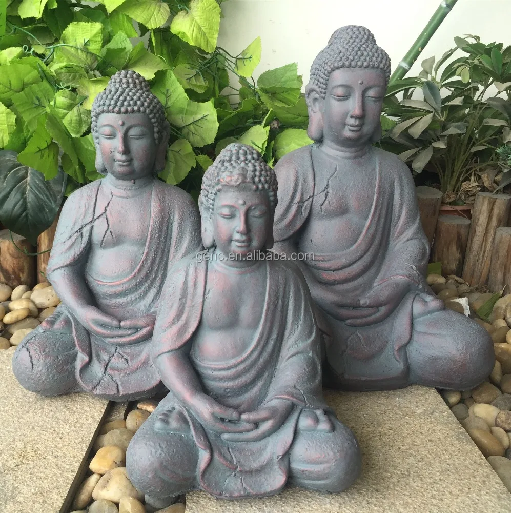 
Домашняя статуя Будды из стекловолокна  (60742674248)