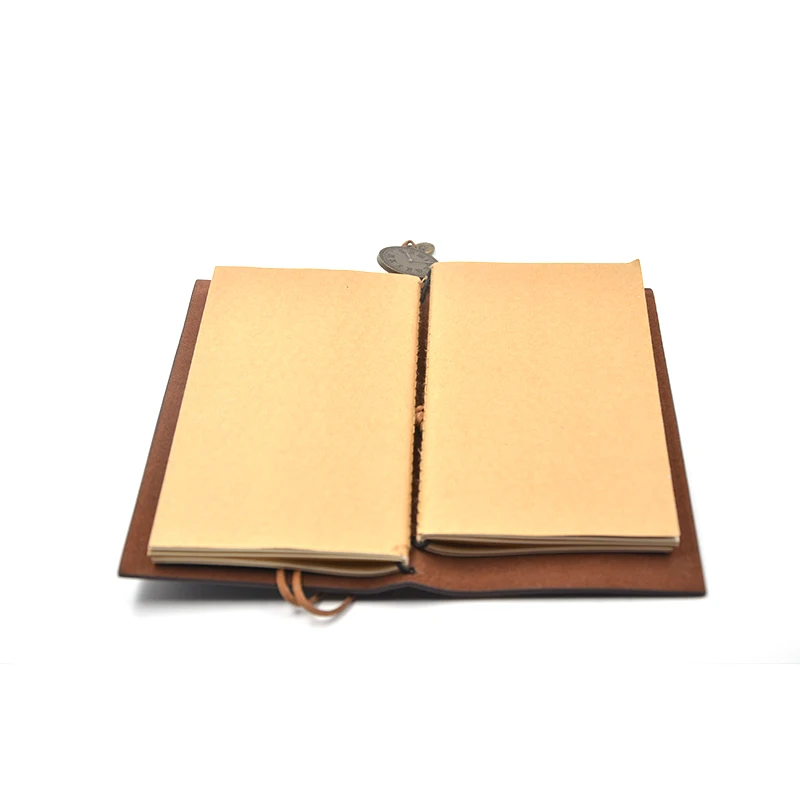 Leather Cover Vintage Handmade Leather Journal Notebook For Gift