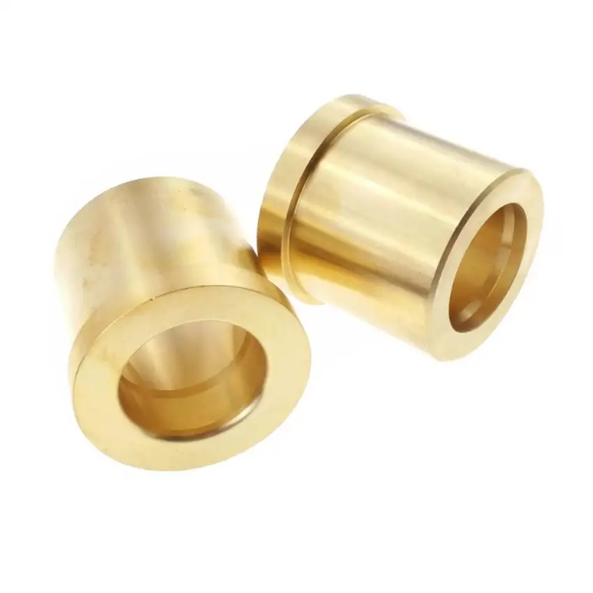 Precise Brass Machined Parts for Shaft Insert 35 mm Hole