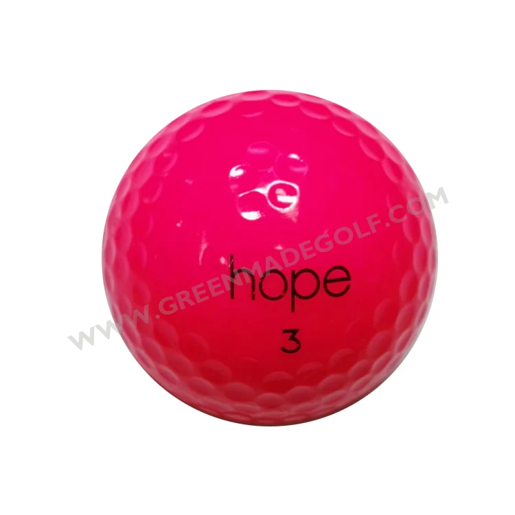 Flash range golf ball with logo printing, color golf balls