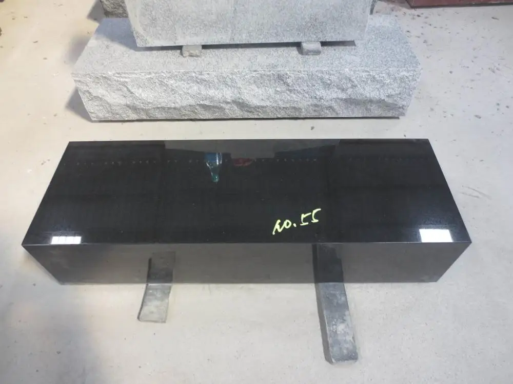High Quality Headstone Granite Good Price Granite Tombstone Base Headstone Base