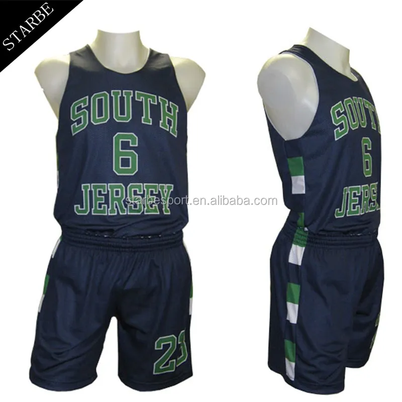 Wholesale Eyelet Polyester SublimationTeam Basketball Uniform