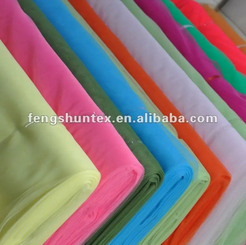 Оптовая продажа, мягкий тюль, цветной нейлоновый тюль