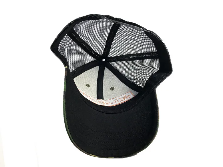 trucker hat, black camouflage green snapback baseball cap