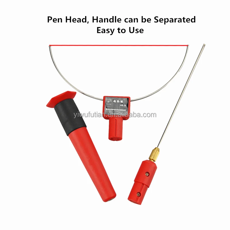 
2Pcs Industrial Electric Heating Pen EPS Foam Cutter Bow & Guide 