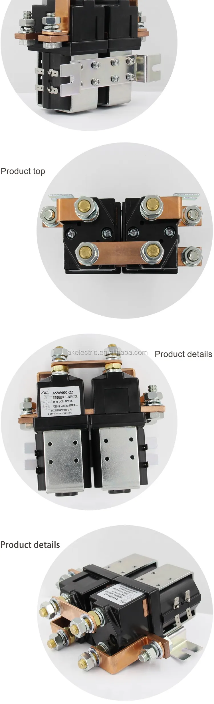 ASW400/SW202 2Z D.C. Contactor winch relay solenoid
