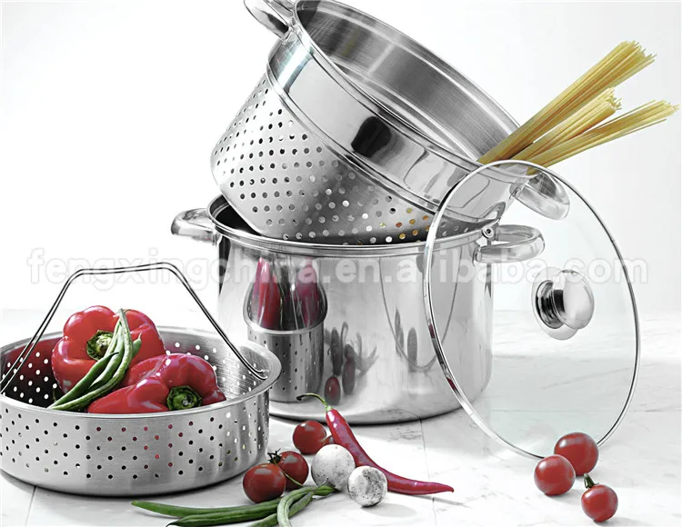 Мультиварка с двумя ручками для приготовления макаронных изделий