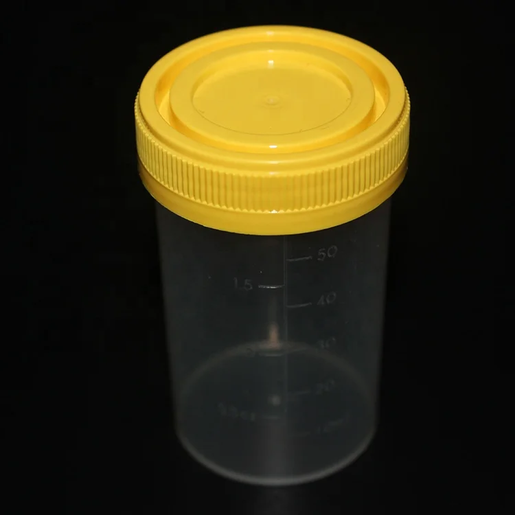 Urine Container 60ml Sterile Urine Collection Cup Urine Specimen Container