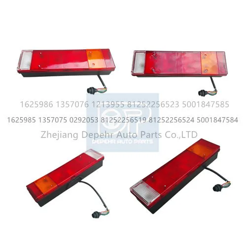5001847584 5001847585 Depehr Ren-ault Trailer Body Parts Tail Light Truck Rear Tail Lamp