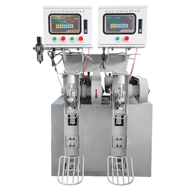 Automatic 30t/h capacity 50kg 25kg bag fixed cement packing equipment