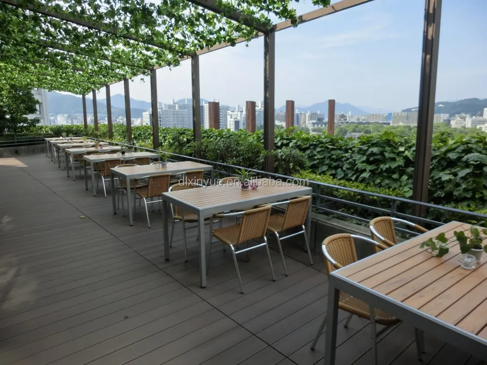 Balcony/Patio/Terrace/Porch/Stoep/Lanai/Veranda/Gloriette Outdoor Wood Plastic Composite Plastic Wood Composite WPC FloorinSheet