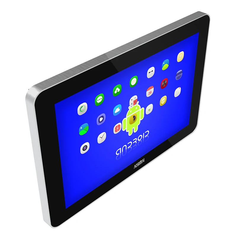 Embedded Industrial Touch Screen Panel PC 10.1 inch RJ45 All-In-One Android Panel PC