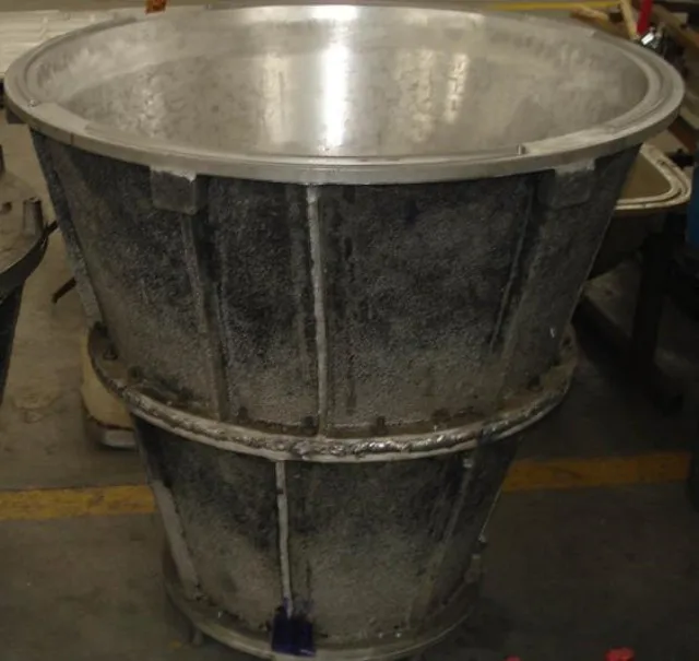 Rotomolded mould for flower pot made of aluminium with OEM service