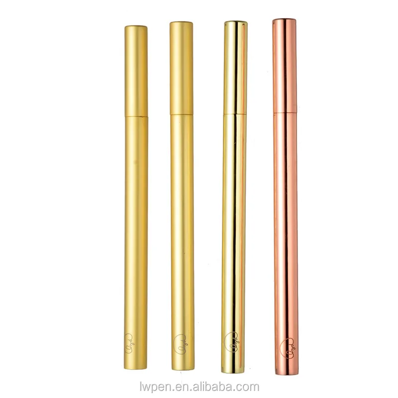 
Wholesale best luxury new novelty metal rose gold brass ball pen 