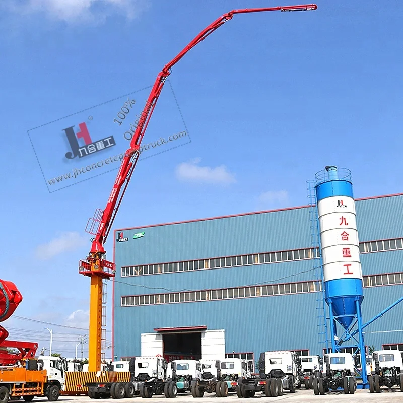 
Construction machinery self-climbing 32m 33m concrete placing boom concrete distributor for sale 