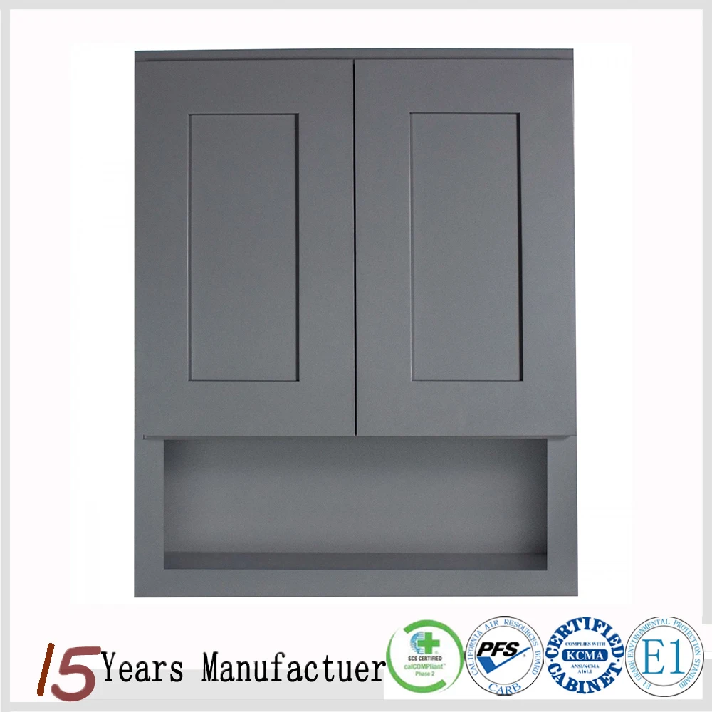 American Solid Wood Door Shaker Style Kitchen Cabinets Manufacturer