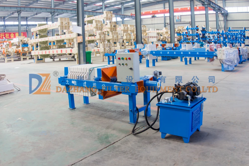 XMY6/450 Small Hydraulic Filter Press Machine