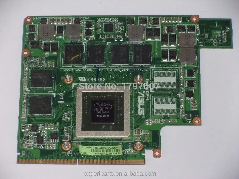 60-N7CVG1000-A03/A13 For ASUS G53S G53SX G53JW GTX 460M 2GB Video Card Fully Tested