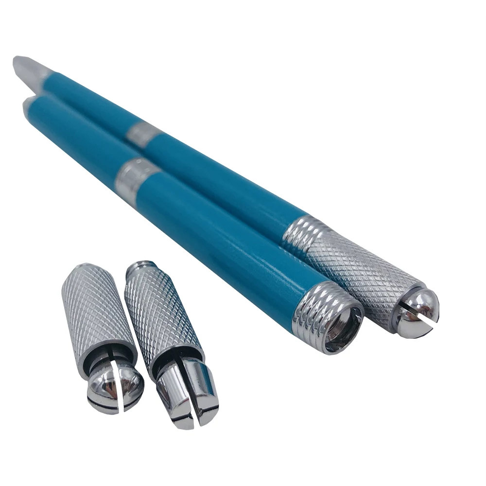 Professional Permanent Makeup double head tattoo eyebrow pen for manual eyebrow tattoo use